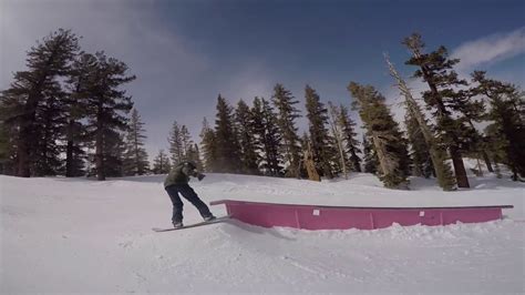 Mammoth Mountain Snowboarding Park Edit - YouTube