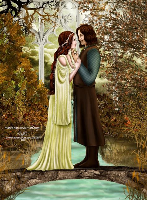 .Arwen and Aragorn. by Mareishon on DeviantArt