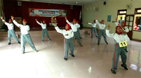 Lomba Senam PGRI Semarakkan Hari Guru Nasional Tahun 2018 di Klaten