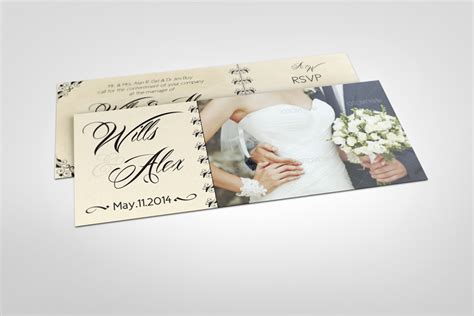 Wedding Rack Card Template | Graphicriver Print Templates