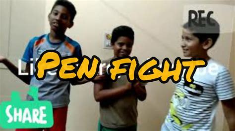 Best pen fight tournament ever!!!!!..... - YouTube