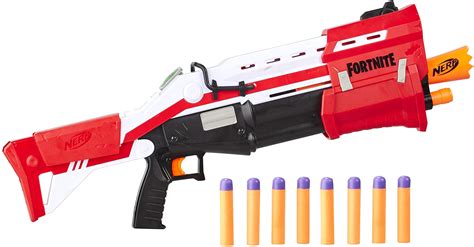 Buy NERFFortnite Ts Blaster - Pump Action Dart Blaster, 8 Official Mega ...