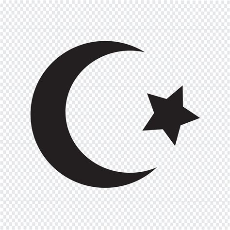 Symbol of Islam Star crescent icon 638785 Vector Art at Vecteezy