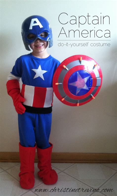 Diy Captain America Costume - Slim Tee | Captain america girl costume ...