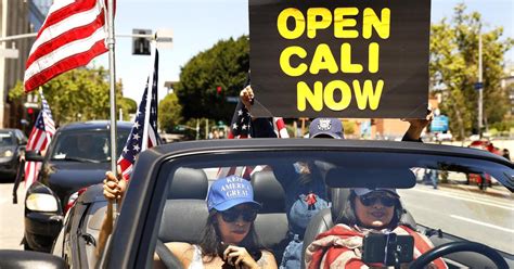 L.A. City Hall drive-thru protest wants economy reopened - Los Angeles ...