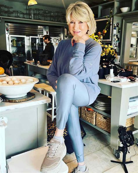 Martha Stewart Shows Off Her Athleisure Look for Filming TikTok Videos