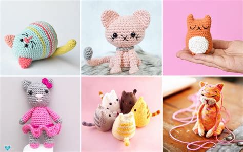 Amigurumi Kitten Ideas and Free Crochet Cat Patterns