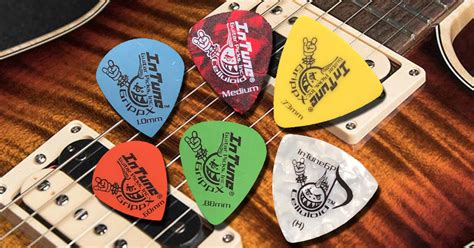 Custom Guitar Picks and Guitar Pick Shapes offered by InTune Guitar ...