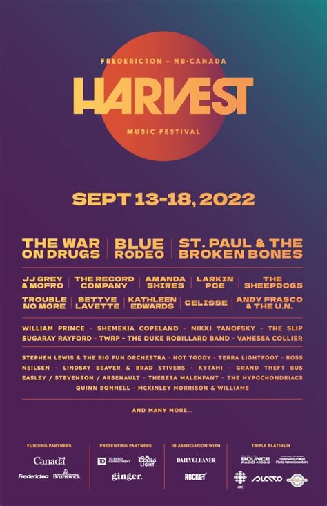 Harvest Music Festival on until Sunday, Sept. 18 | CBC News