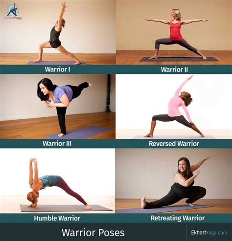 warrior variations | Warrior pose yoga, Warrior pose, Yoga poses ...