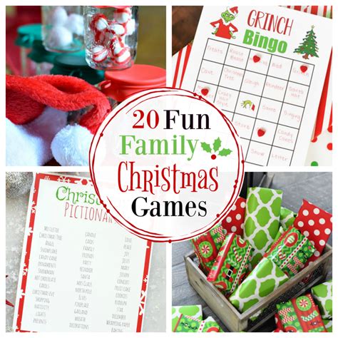 20 Fun Family Christmas Games – Fun-Squared