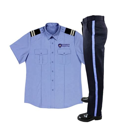 Security Officer Uniform Shirt & Trouser Set - Uniform Tailor