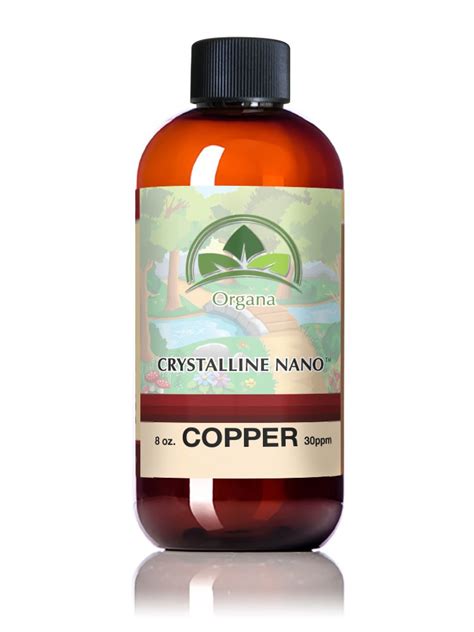 Organa Nano Colloidal Copper - 30 PPM of Colloidal Copper - Colloidal ...