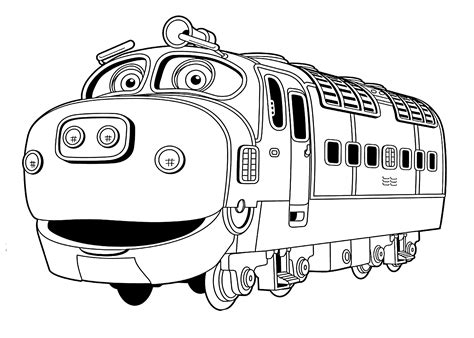 Chuggington coloring pages, Brewster for kids printable free | Disney ...