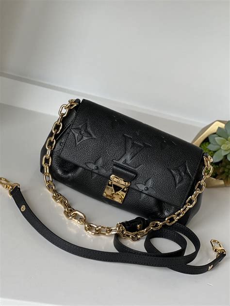 Louis Vuitton Empreinte Monogram Giant Favorite MM Black - LVLENKA ...