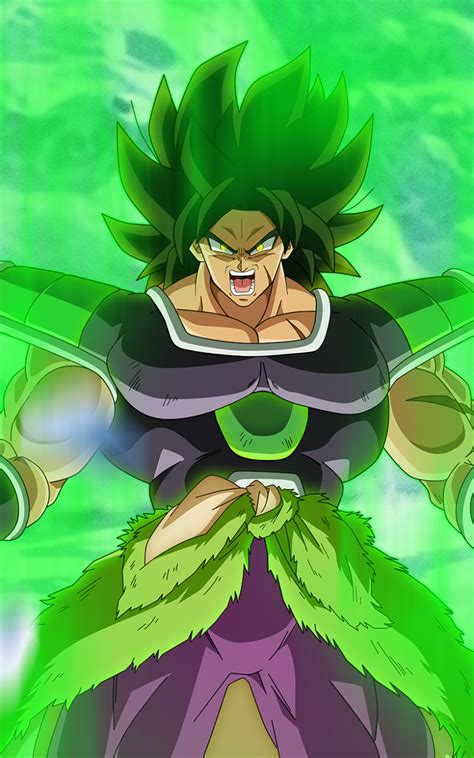 Anime Dragon Ball Super: Broly, Broly (Dragon Ball), Super Saiyan ...