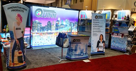 Quinn Flags | Trade show display, Event booth, Booth display