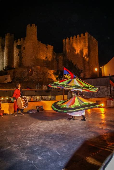 Annual Medieval Festival in Obidos in Portugal Editorial Image - Image ...