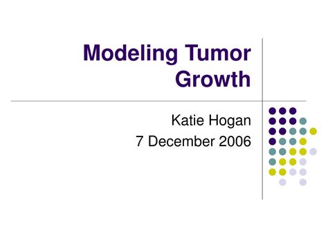 PPT - Modeling Tumor Growth PowerPoint Presentation, free download - ID ...