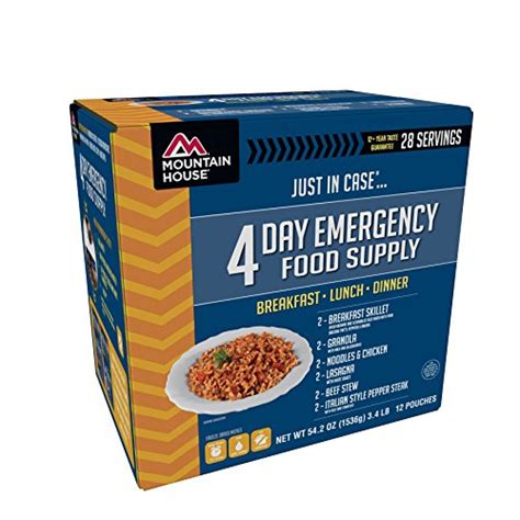 Mountain House 4-Day Emergency Food Supply Kit | Pricepulse