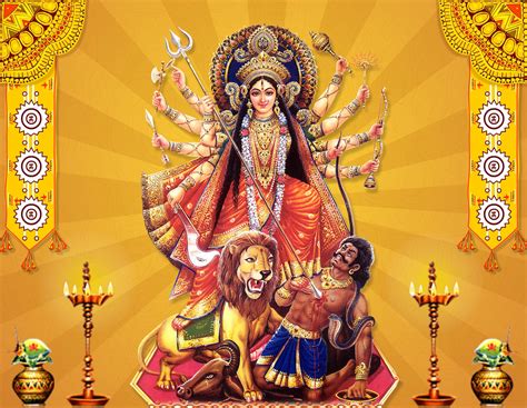 HD Durga Maa Wallpapers - WallpaperSafari