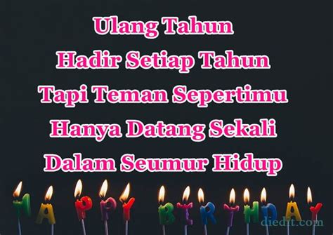 Ucapan Ulang Tahun Buat Sahabat Terbaik – Ujian