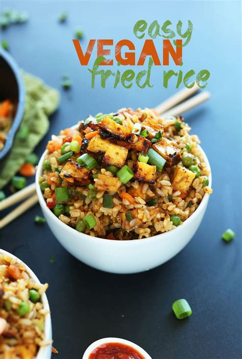 EASY VEGAN FRIED RICE RECIPE - My Favorite Recipes