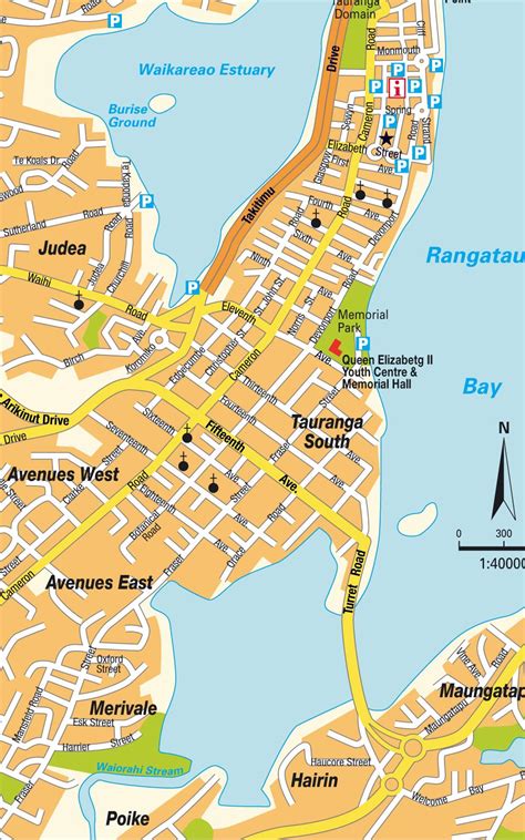 Tauranga Map - New Zealand