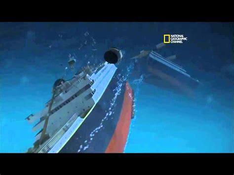 Sinking Titanic Animation