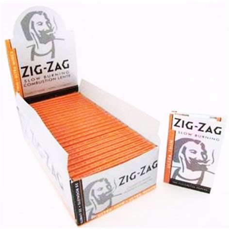 ZIG ZAG ULTRA THIN SINGLE WIDE ROLLING PAPERS | Rolling Ace