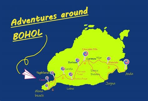 Bike Travel Itinerary around Bohol Island - Cheeky Explorer