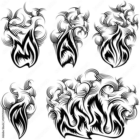 Tattoo Smoke Drawings