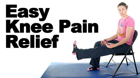 7 Knee Pain Relief Exercises for Beginners - Ask Doctor Jo - YouTube