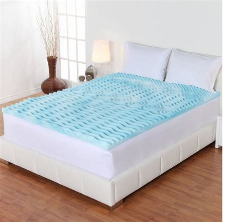 Hypoallergenic Twin Gel Mattress Topper Memory Foam 2inch Orthopedic ...