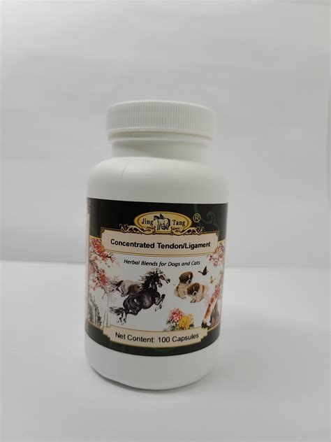 Jing Tang Herbals: Concentrated Tendon Ligament 0.5g capsule (100 caps ...