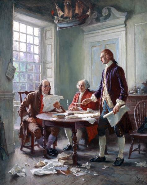 Writing the Declaration of Independence, 1776 | Virginia Museum of ...