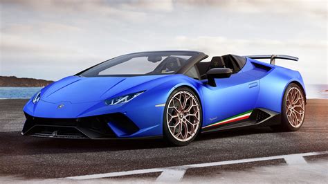 Lamborghini Huracán Performante Spyder, potenza e bellezza si levano il ...