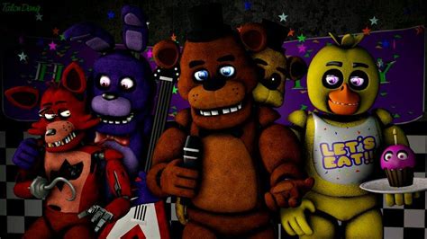 Freddy Fazbear Chica Bonnie Foxy