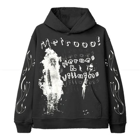 Metro Boomin Merch Heroes & Villains Metrooo! Hoodie | WHAT’S ON THE STAR?