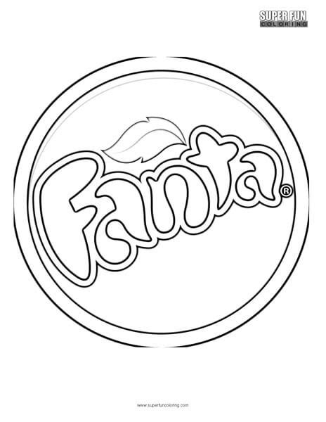 Fanta Coloring Page - Super Fun Coloring