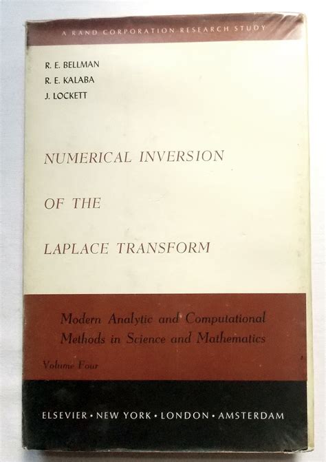 Numerical Inversion of the Laplace Transform: Applications to Biology ...