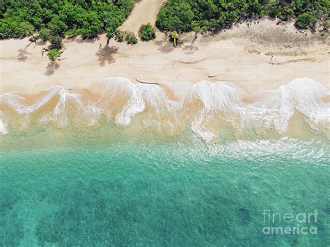 Hawaii Beach Aerial Photograph by Michael Swiet | Pixels