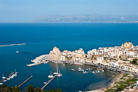 Premium Photo | The town of castellammare del golfo