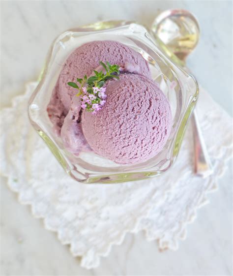 vegan raspberry lavender ice cream - phoebe's pure food