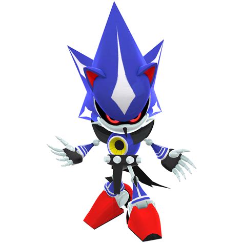 Classic Neo Metal Sonic (Generations-style) Render by JoeTEStrikesBack ...