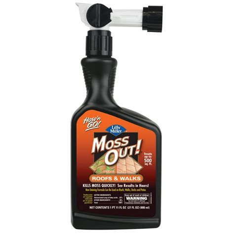 Lilly Miller Moss Out! Liquid Herbicide Moss Killer for Roofs and Walks ...