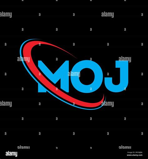 MOJ logo. MOJ letter. MOJ letter logo design. Initials MOJ logo linked ...