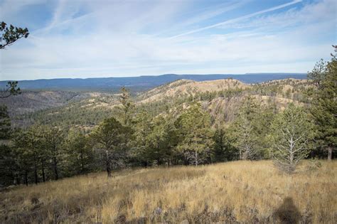 Hiking Mount Sedgewick in Cibola National Forest, New Mexico