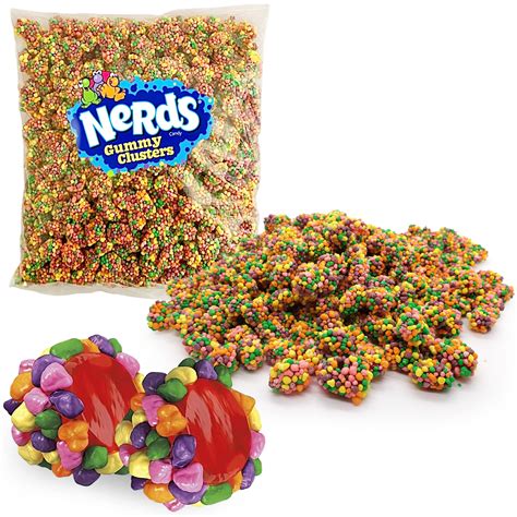 Nerds Gummy Clusters 2lb, Bulk Gummy Candy Pack – Tangy and Sweet Gummy ...