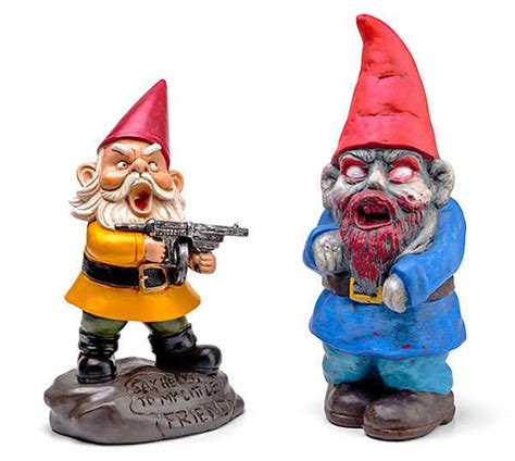 Grotesque Zombie Gnomes : zombie garden Gnomes